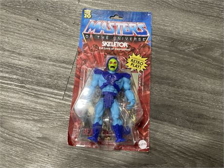 SEALED MASTERS OF THD UNIVERSE SKELETOR