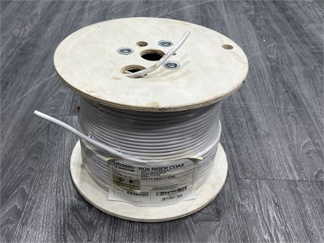 500FT REEL OF CABLE - SPECS IN PHOTOS