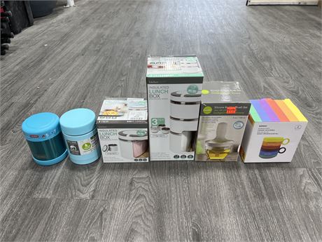 NEW CUPS / KITCHEN ITEMS, ETC