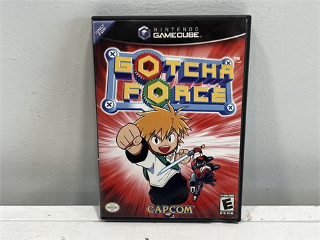 ULTRA RARE GOTCHA FORCE - GAMECUBE - EXCELLENT CONDITION