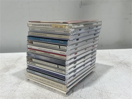 15 ELTON JOHN CDS - EXCELLENT COND.