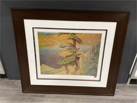 LIMITED EDITION GROUP OF 7 PRINT BY FRANKLIN CARMICHAEL “UPPER OTTAWA” (34”x30”)