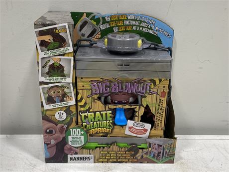NEW SEALED CRATE CREATURES NANNERS BIG BLOW OUT