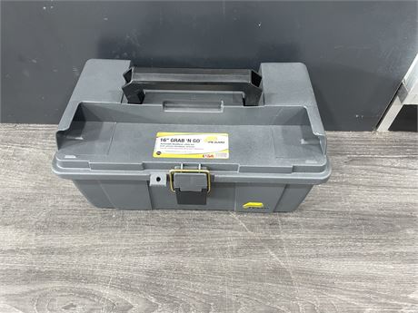 16” PLANO GRAB N GO TOOLBOX WITH TOOLS