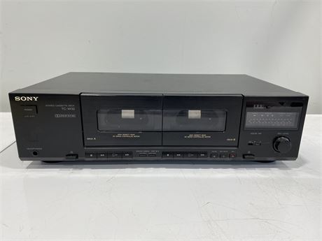 SONY STEREO CASSETTE DECK TC-W32 (Works)