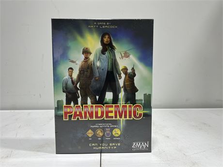 SEALED “PANDEMIC” GAME BY MATT LEACOCK