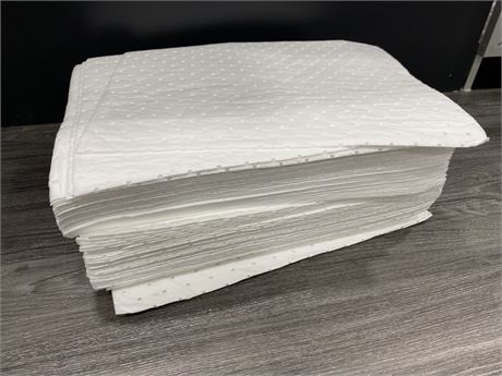 100 NEW ABSORBENT PADS