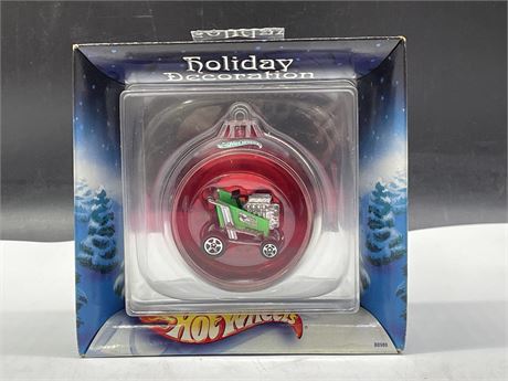 HOT WHEELS HOLIDAY DECORATION IN BOX