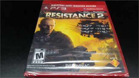 BRAND NEW - RESISTANCE 2 - PS3