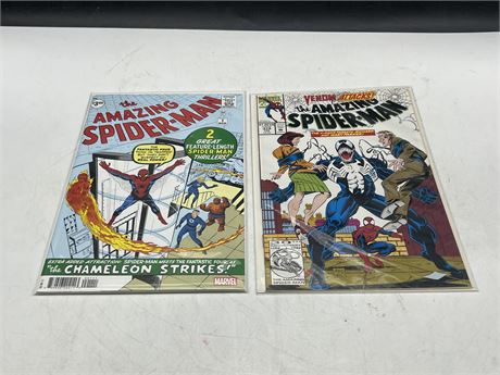 2 AMAZING SPIDER-MAN COMICS