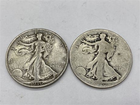 1920 & 1936 LIBERTY COINS