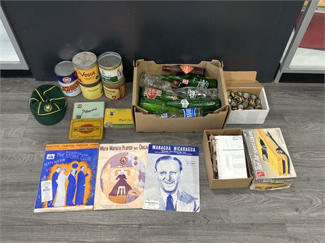 LOT OF VINTAGE COLLECTABLES