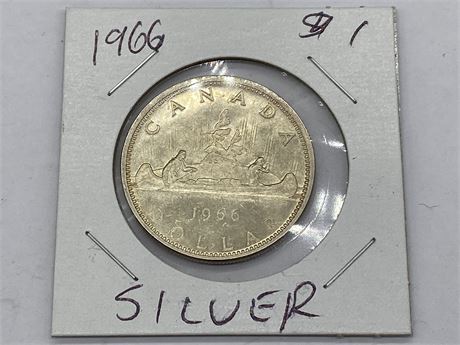 1966 CANADIAN SILVER DOLLAR