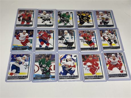15 MISC YOUNG GUNS CARDS
