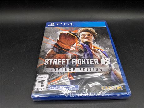 SEALED - STREET FIGHTER 6 - DELUXE EDITION - PS4