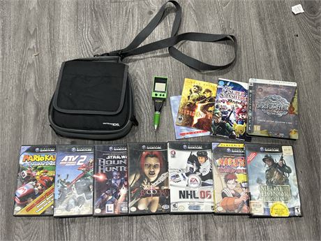 VIDEO GAME LOT - NO GAMES INCLUDED WITH GAMECUBE CASES