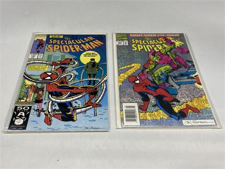 THE SPECTACULAR SPIDER-MAN #173 & #200