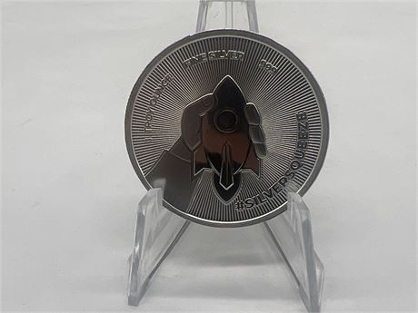 1 OZ 999 FINE SILVER “THIS IS THE WAY” COIN