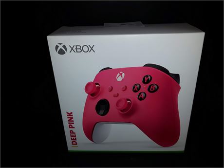 SEALED - LIMITED EDITION DEEP PINK WIRELESS CONTROLLER - XBOX