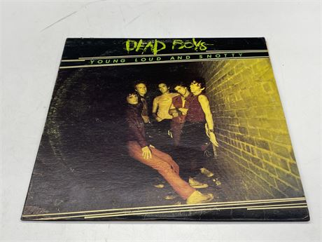 DEAD BOYS - YOUNG LOUD AND SNOTTY - VG (Slightly Scratched)