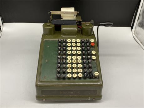 VINTAGE BURROUGHS ACCOUNTING MACHINE