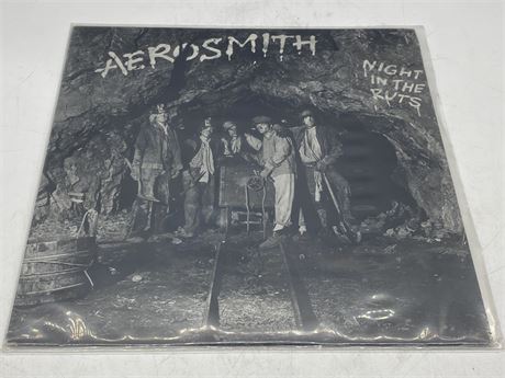 AEROSMITH- NIGHT IN THE RUTS - VG+