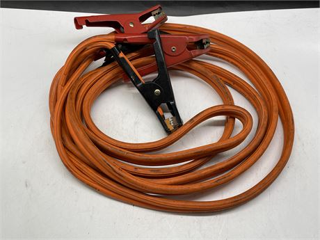 HEAVY DUTY 4 GAUGE JUMPER CABLES