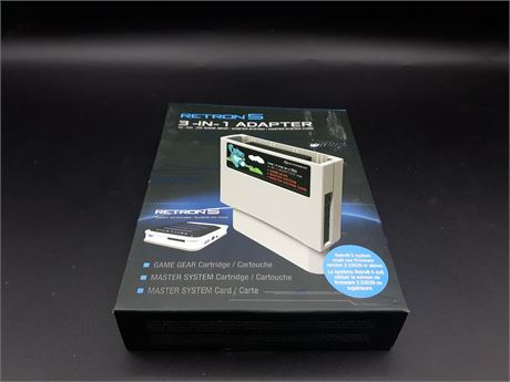 SEALED - RETRON 5 (GAME GEAR/MASTER SYSTEM ADAPTER)