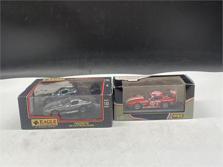 IN BOX EAGLE DODLE VIPER AND LEMANS COLLECTION