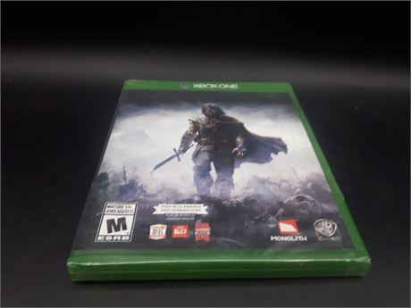 SEALED - MIDDLE EARTH SHADOW OF MORDOR - XBOX