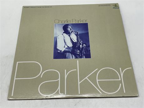 CHARLIE PARKER - PARKER W/ 2 LP’S & GATEFOLD - EXCELLENT (E)