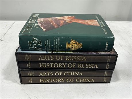5 ART HISTORY BOOKS