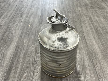 VINTAGE HEAVY MILK CAN (19” tall)
