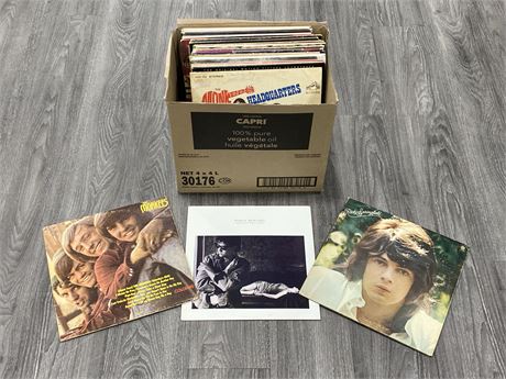 BOX OF RECORDS (CONDITION VARIES)