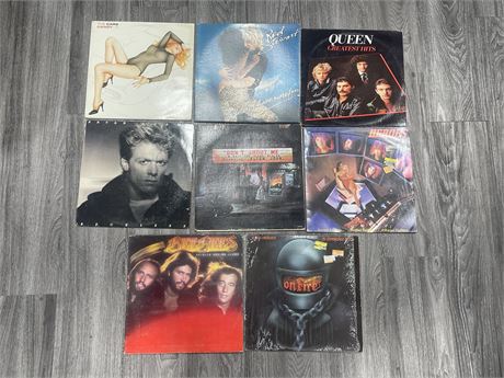 8 MISC RECORDS - (VG+ / EXCELLENT) CONDITION