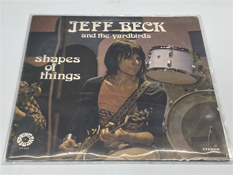 RARE JEFF BECK AND THE YARDBIRDS - SHAPES OF THINGS - EXCELLENT (E)