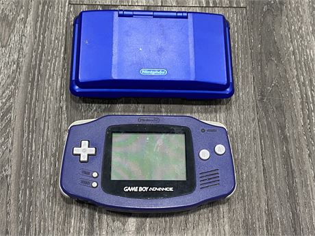 NINTENDO DS + GAME BOY ADVANCE - UNTESTED