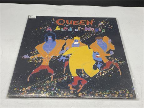 UK PRESS - QUEEN - A KIND OF MAGIC - VG (slightly scratched)