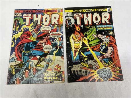 THE MIGHTY THOR #228, & #232