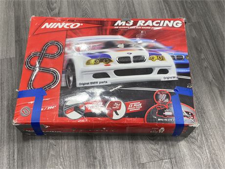 OPEN BOX NINCO M3 RACING SLOT TRACK WITH CARS