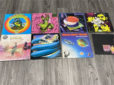 8 MISC. RECORDS (Good condition)