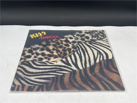 1984 KISS - ANIMALIZE - EXCELLENT (E)