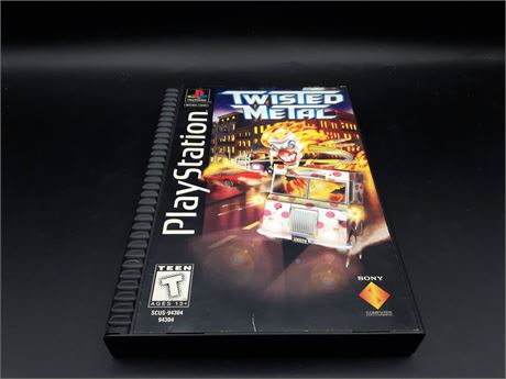 TWISTED METAL - CIB - VERY GOOD CONDITION- PLAYSTATION ONE