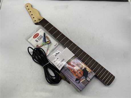 NEW GUITAR NECK AND GUITAR ACCESSORIES