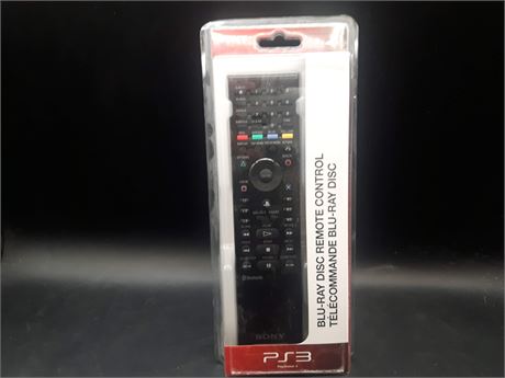 SEALED - DVD REMOTE - PS3