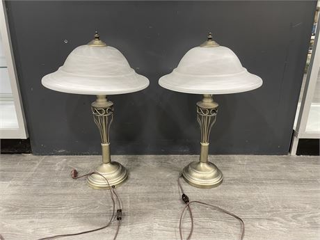 2 LAMPS (WORKS) 23”