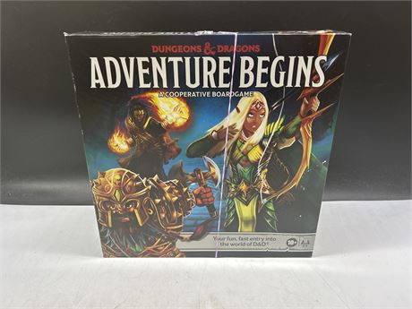 D AND D ADVENTURE BEGINS BOARD GAME