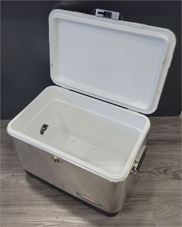 COLEMAN STAINLESS STEEL COOLER