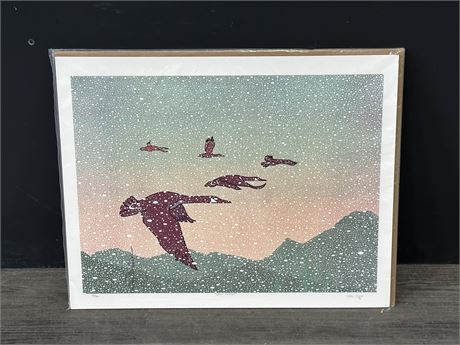 SIGNED & NUMBERED PRINT “LAST FLIGHT” LIMITED EDITION OPIE (25”X19”)