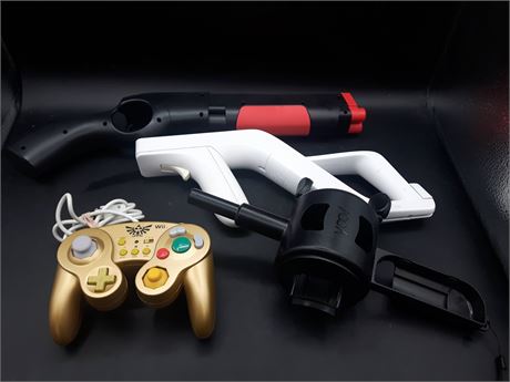 COLLECTION OF NINTENDO WII ACCESSORIES
